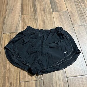 Nike Black Athletic Shorts with Dri-FIT Technology